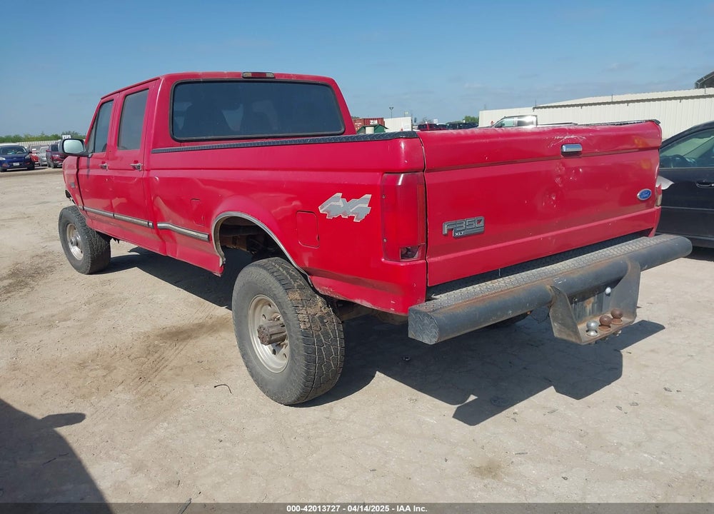 1997 FORD F-350 XL VIN: 1FTJW36G5VEC23170