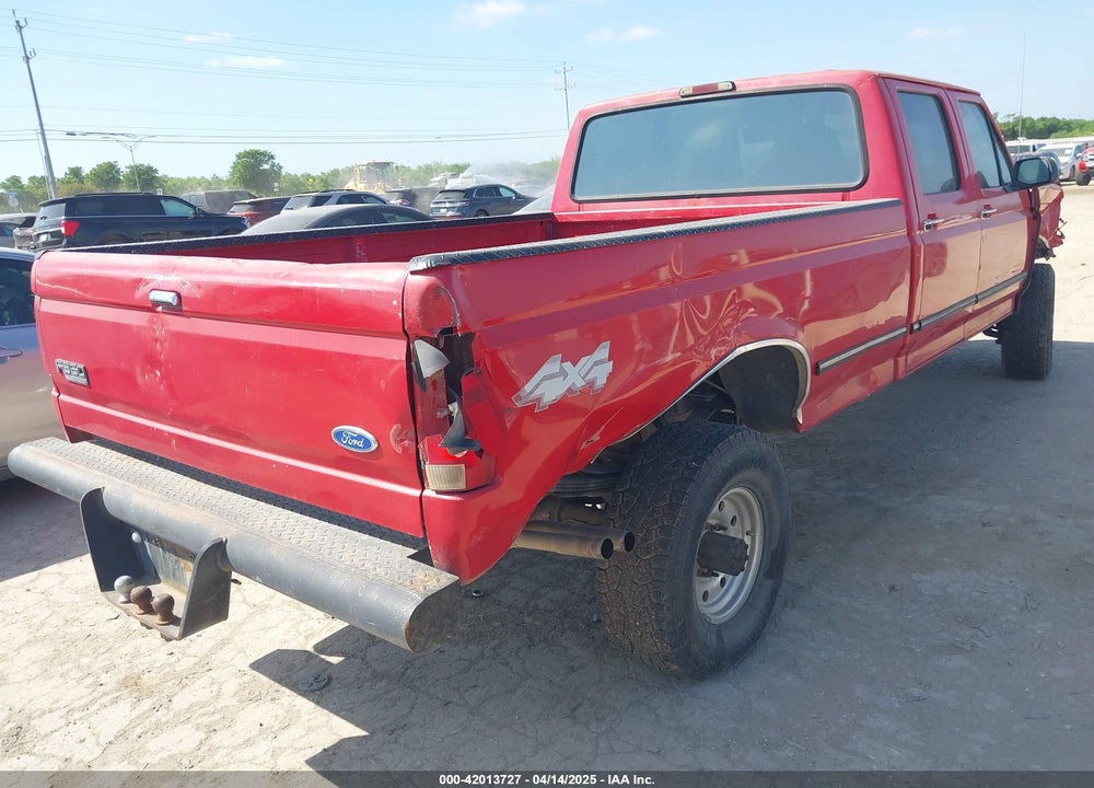 1997 FORD F-350 XL VIN: 1FTJW36G5VEC23170
