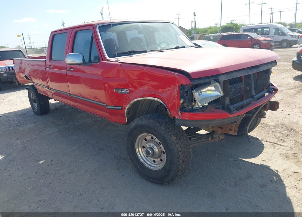 1997 FORD F-350 XL VIN: 1FTJW36G5VEC23170
