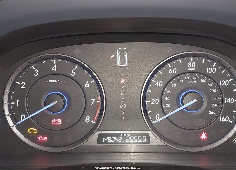 2012 HONDA CROSSTOUR VIN: 5J6TF2H50CL008846
