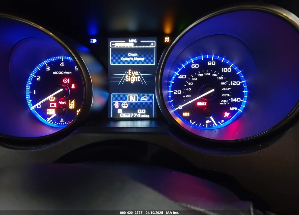 2019 SUBARU OUTBACK VIN: 4S4BSAFC4K3256116