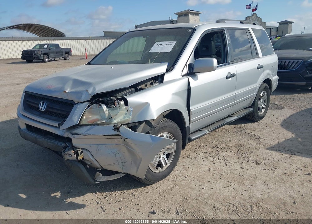 2004 HONDA PILOT EX-L VIN: 2HKYF18604H588670