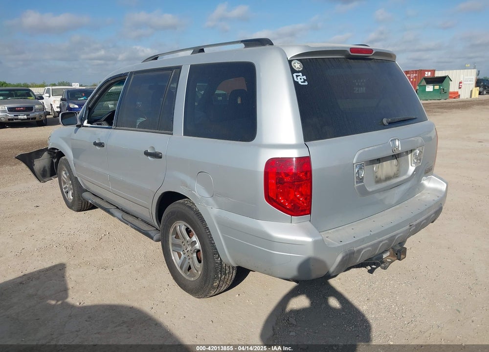 2004 HONDA PILOT EX-L VIN: 2HKYF18604H588670