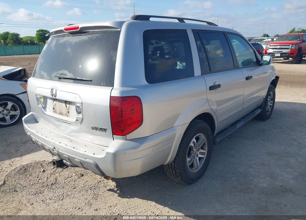 2004 HONDA PILOT EX-L VIN: 2HKYF18604H588670