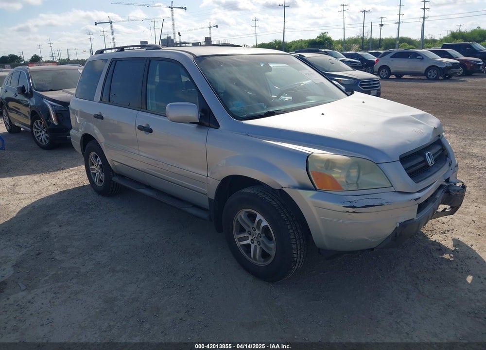 2004 HONDA PILOT EX-L VIN: 2HKYF18604H588670