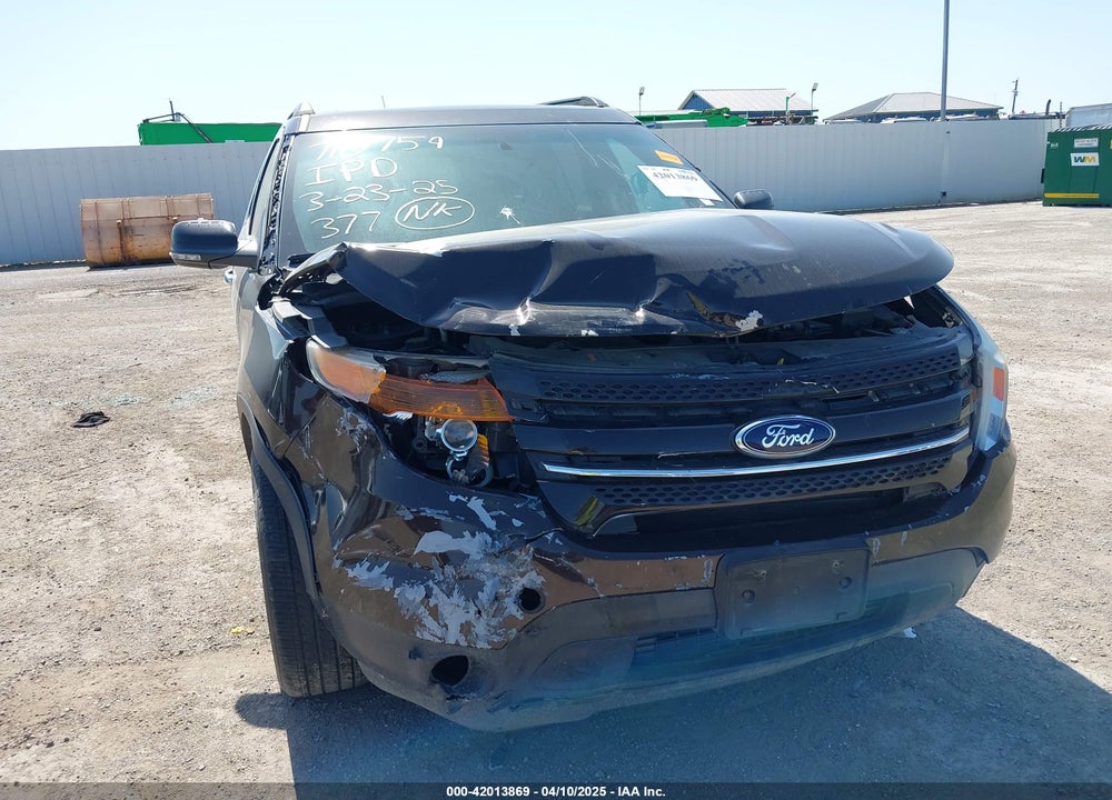 2013 FORD EXPLORER LIMITED VIN: 1FM5K7F9XDGB26146
