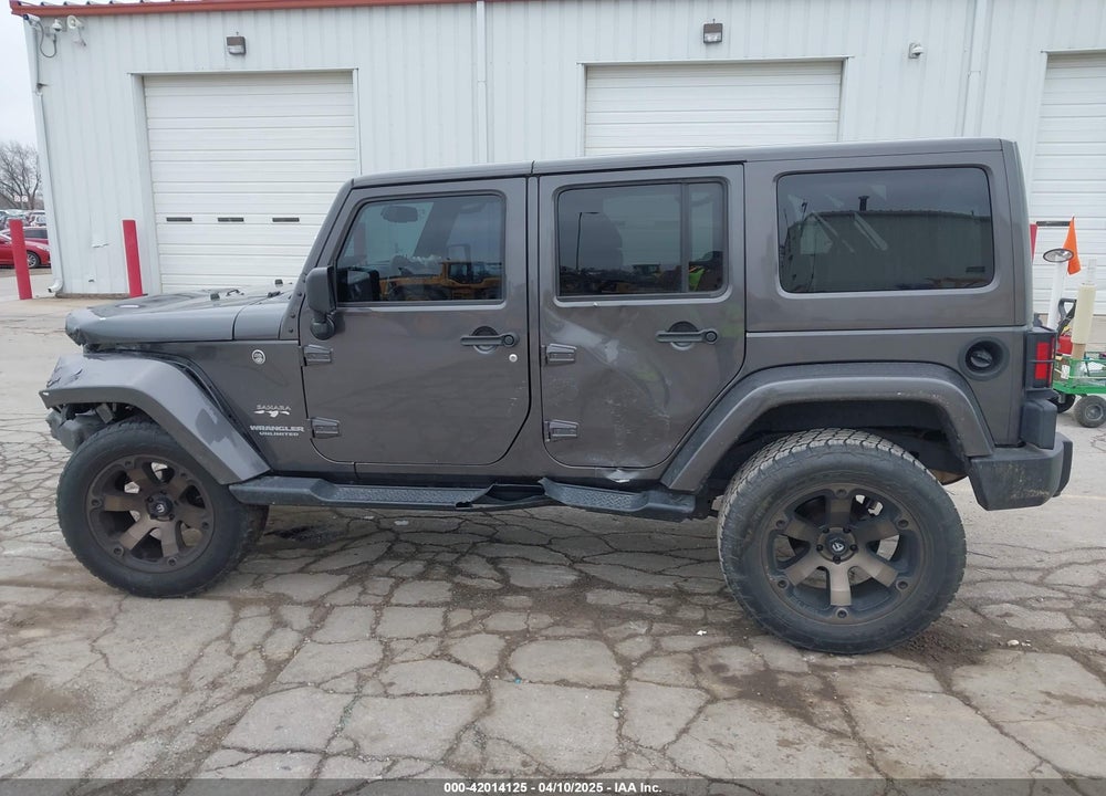 2016 JEEP WRANGLER UNLIMITED SAHARA VIN: 1C4BJWEGXGL170969