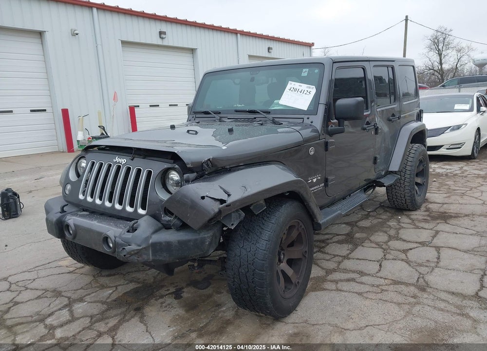 2016 JEEP WRANGLER UNLIMITED SAHARA VIN: 1C4BJWEGXGL170969