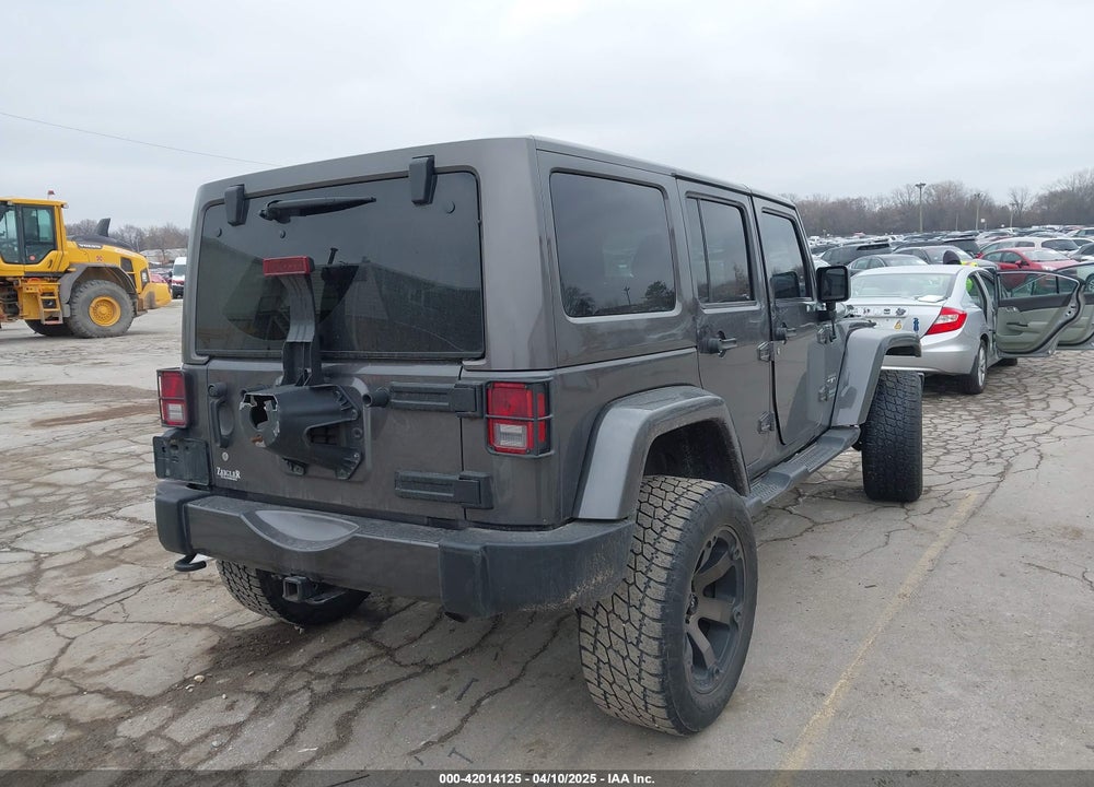 2016 JEEP WRANGLER UNLIMITED SAHARA VIN: 1C4BJWEGXGL170969