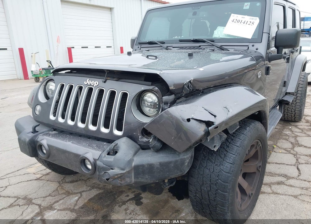 2016 JEEP WRANGLER UNLIMITED SAHARA VIN: 1C4BJWEGXGL170969
