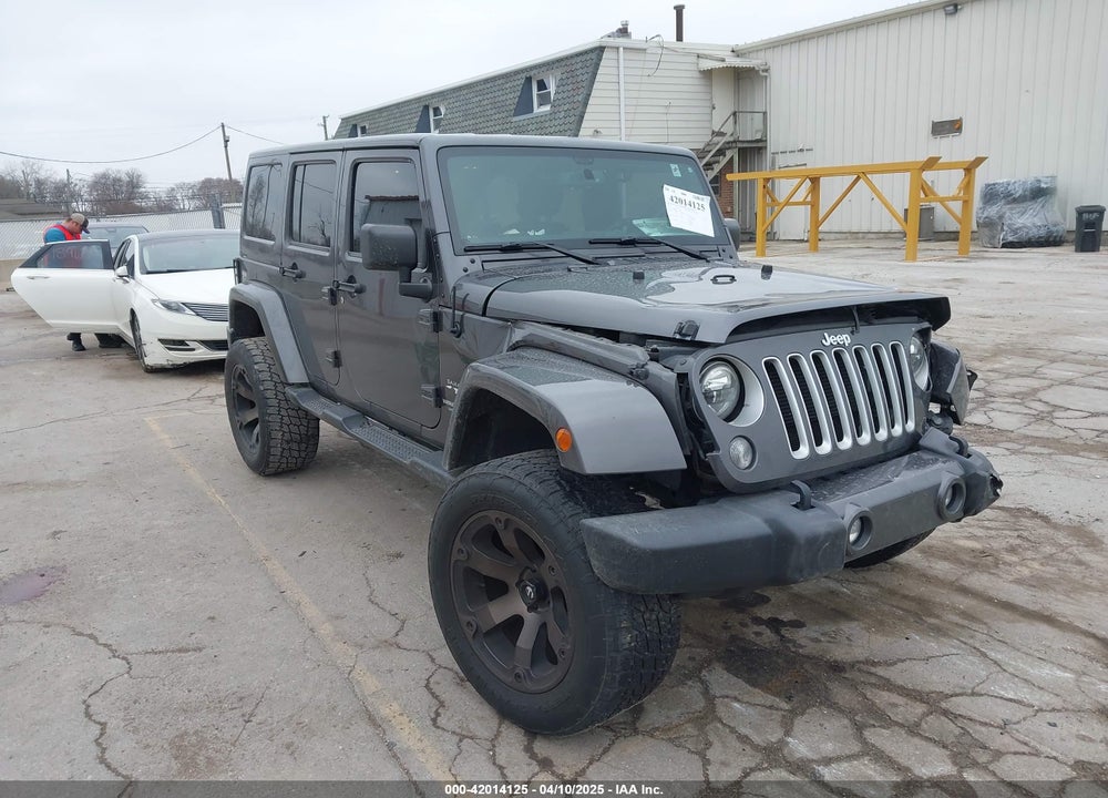 2016 JEEP WRANGLER UNLIMITED SAHARA VIN: 1C4BJWEGXGL170969