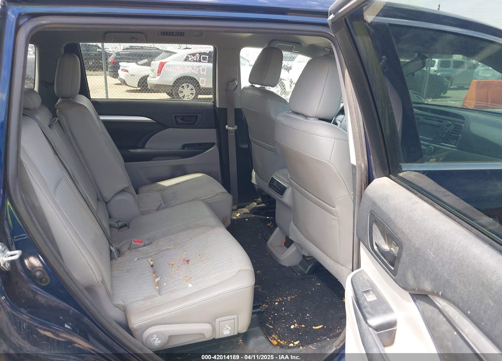 2015 TOYOTA HIGHLANDER VIN: 5TDZKRFH1FS060958