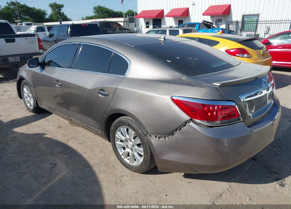 2012 BUICK LACROSSE VIN: 1G4GB5ER1CF263687