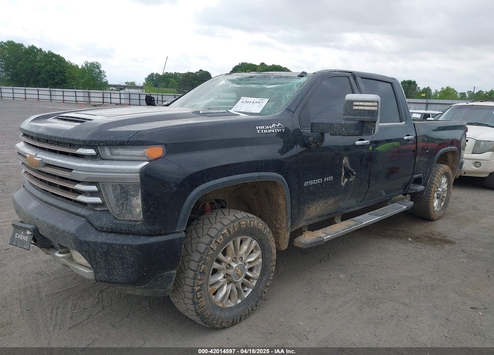 2022 CHEVROLET SILVERADO 2500HD 4WD STANDARD BED HIGH COUNTRY VIN: 1GC4YREY7NF164587