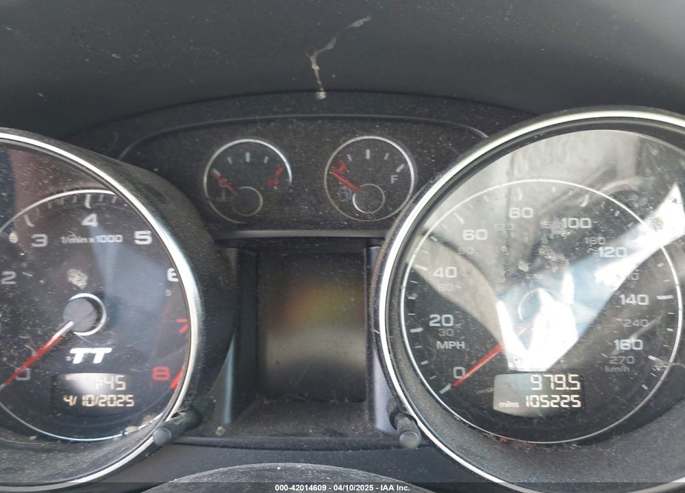 2012 AUDI TT VIN: TRUBFAFK4C1003171