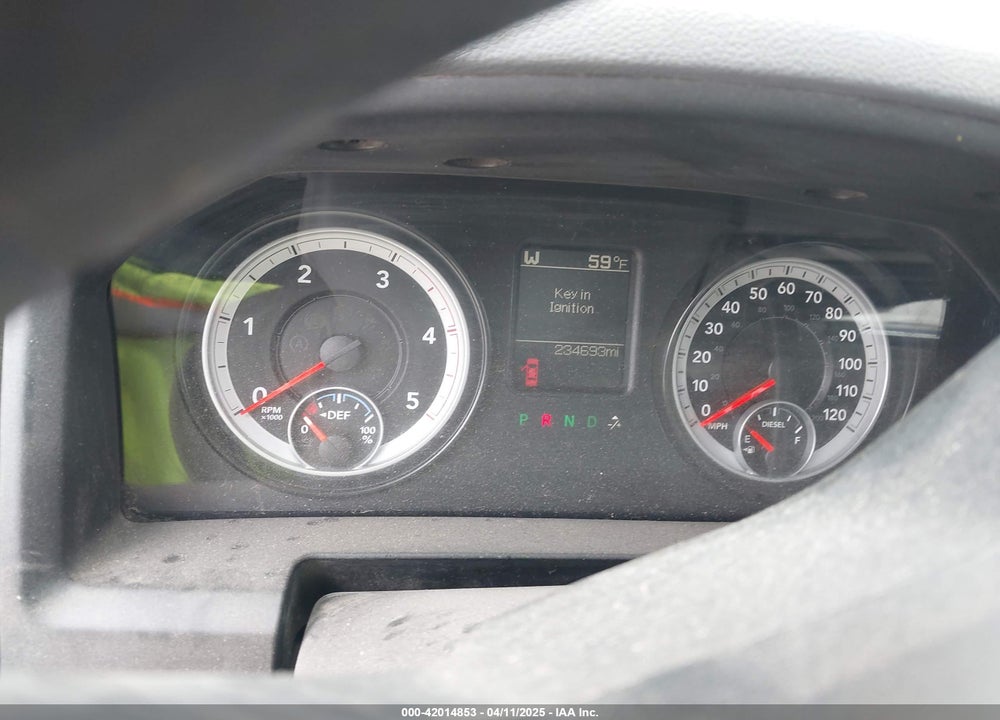 2014 RAM 2500 VIN: 3C6UR5HL9EG244694