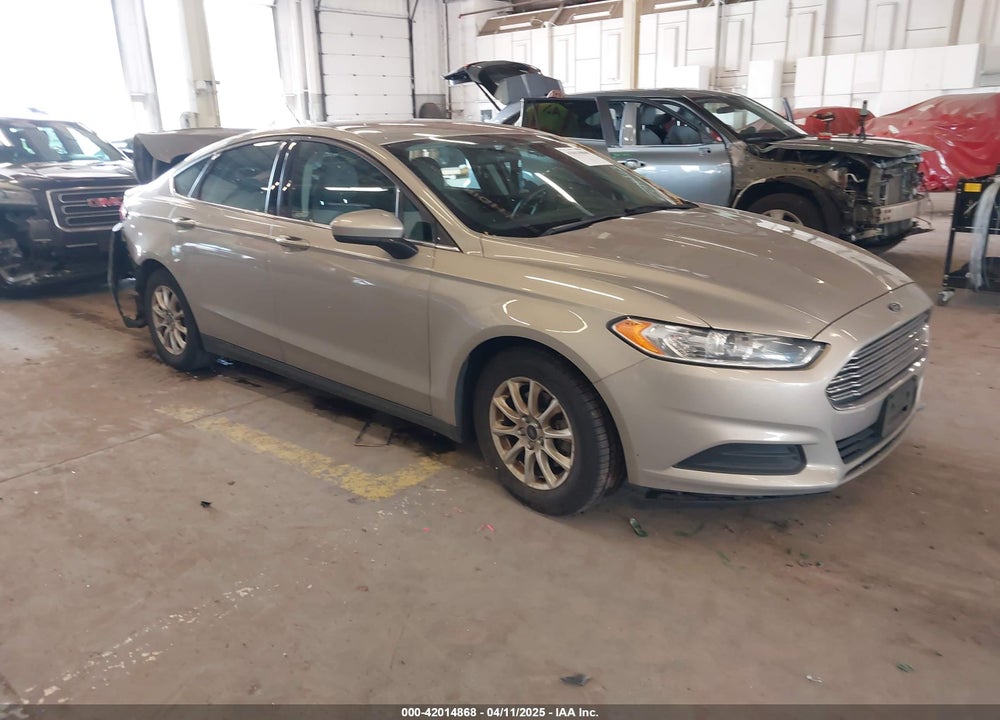 2016 FORD FUSION S VIN: 3FA6P0G7XGR196652