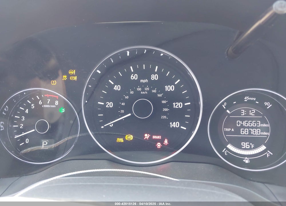 2020 HONDA HR-V 2WD SPORT VIN: 3CZRU5H17LM717142