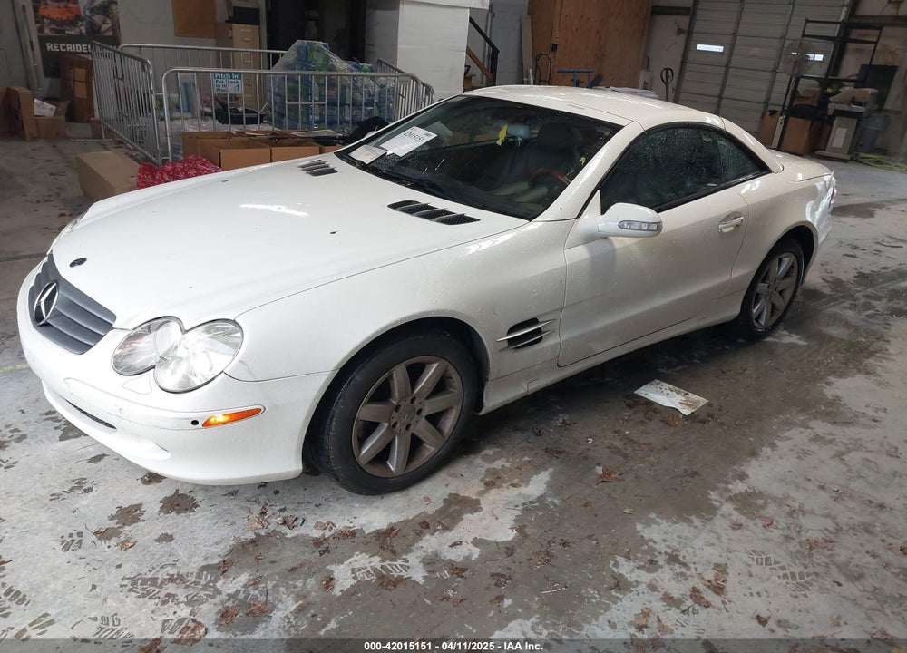 2003 MERCEDES-BENZ SL 500 VIN: WDBSK75F93F055703