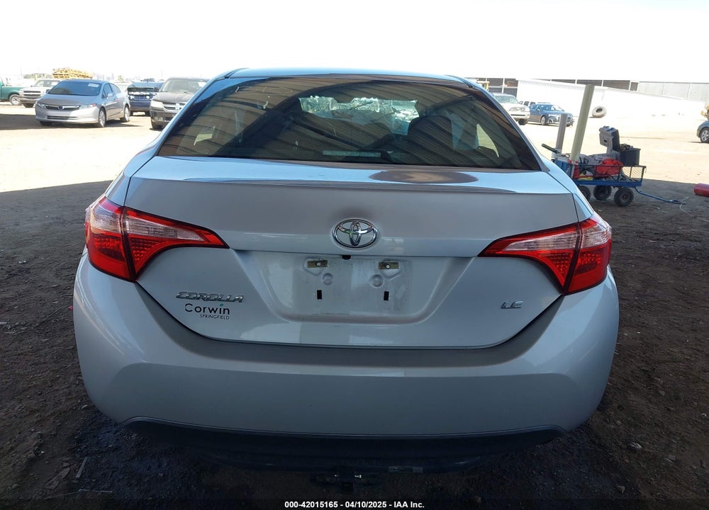 2017 TOYOTA COROLLA LE VIN: 5YFBURHE9HP628643
