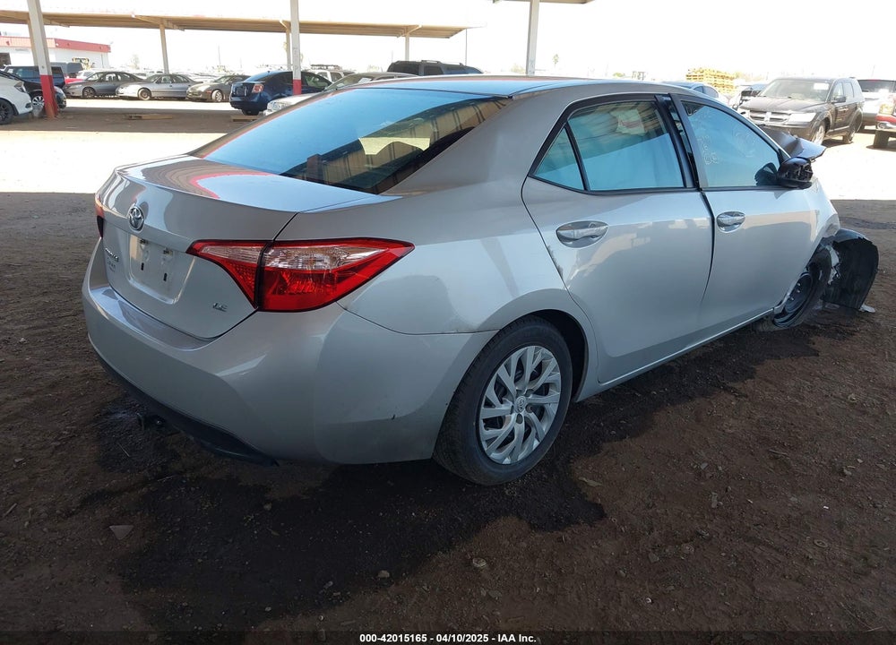 2017 TOYOTA COROLLA LE VIN: 5YFBURHE9HP628643