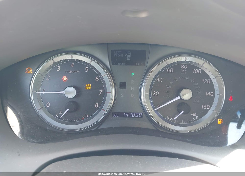 2012 LEXUS ES 350 VIN: JTHBK1EG1C2496710