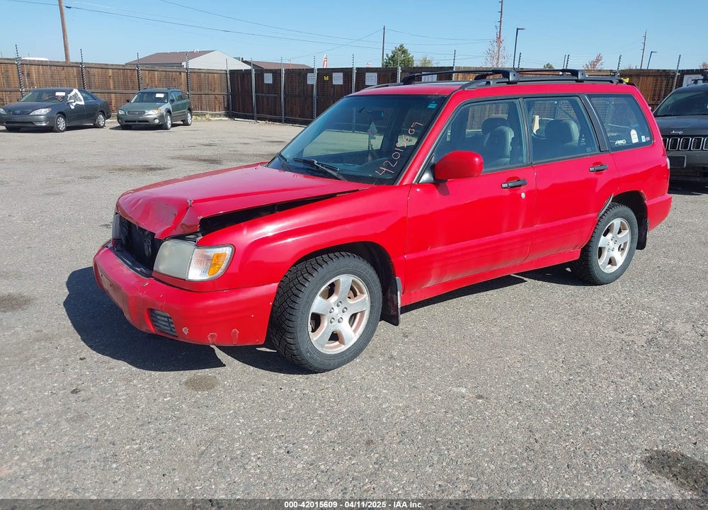 2001 SUBARU FORESTER VIN: JF1SF65671H755629