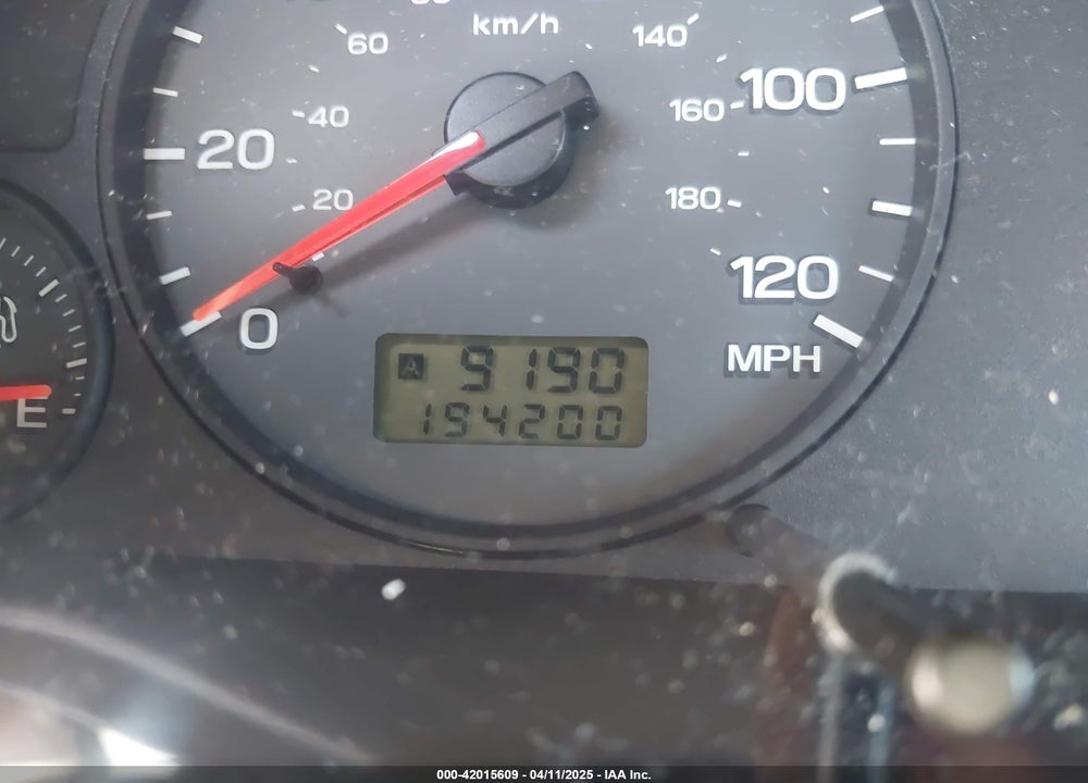2001 SUBARU FORESTER VIN: JF1SF65671H755629