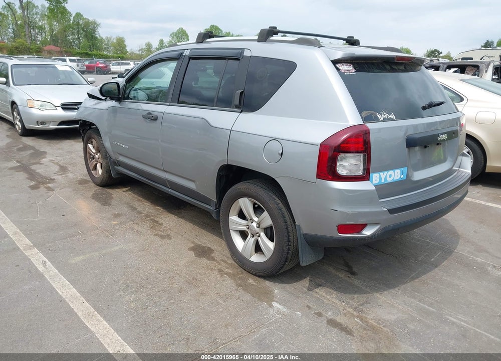 2014 JEEP COMPASS VIN: 1C4NJCBB9ED754355