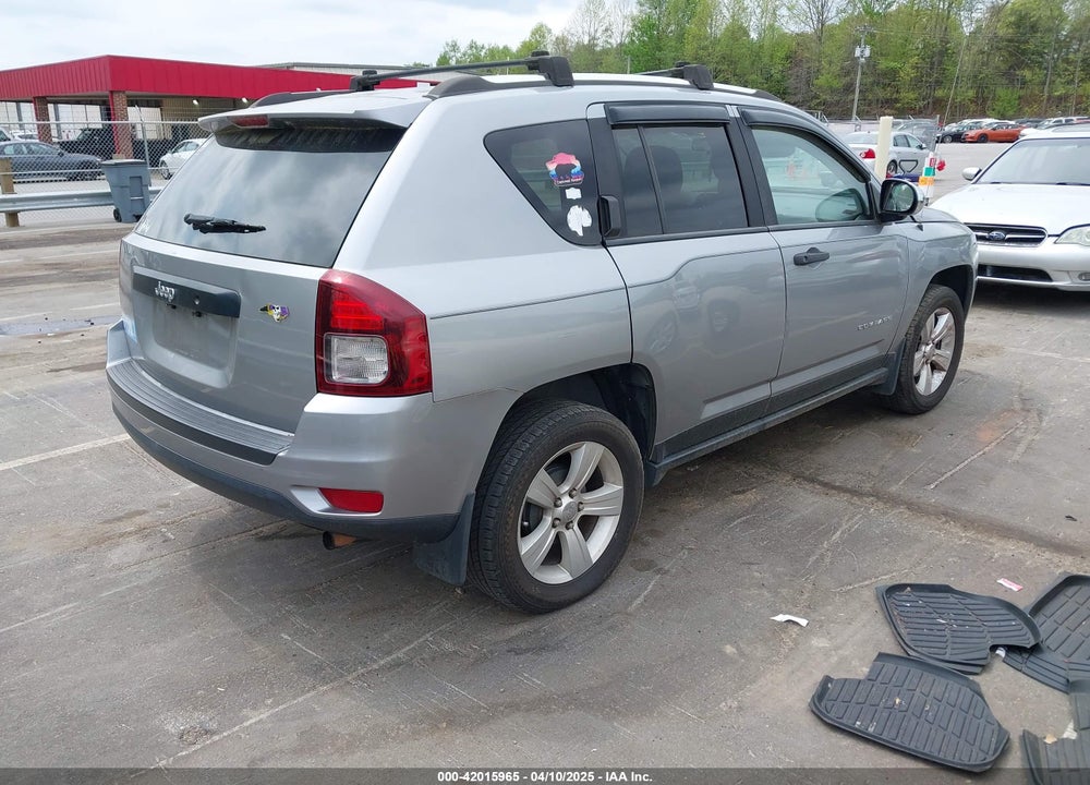 2014 JEEP COMPASS VIN: 1C4NJCBB9ED754355