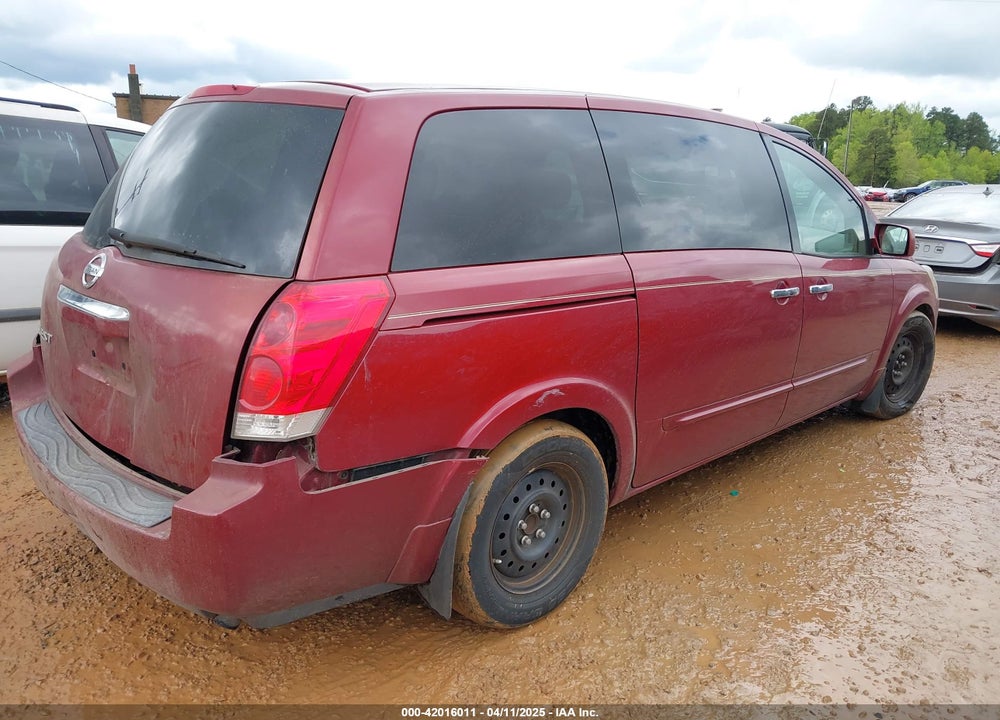 2007 NISSAN QUEST VIN: 5N1BV28U77N129245