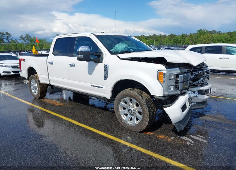 2018 FORD F-250 PLATINUM VIN: 1FT7W2BT9JEB58423