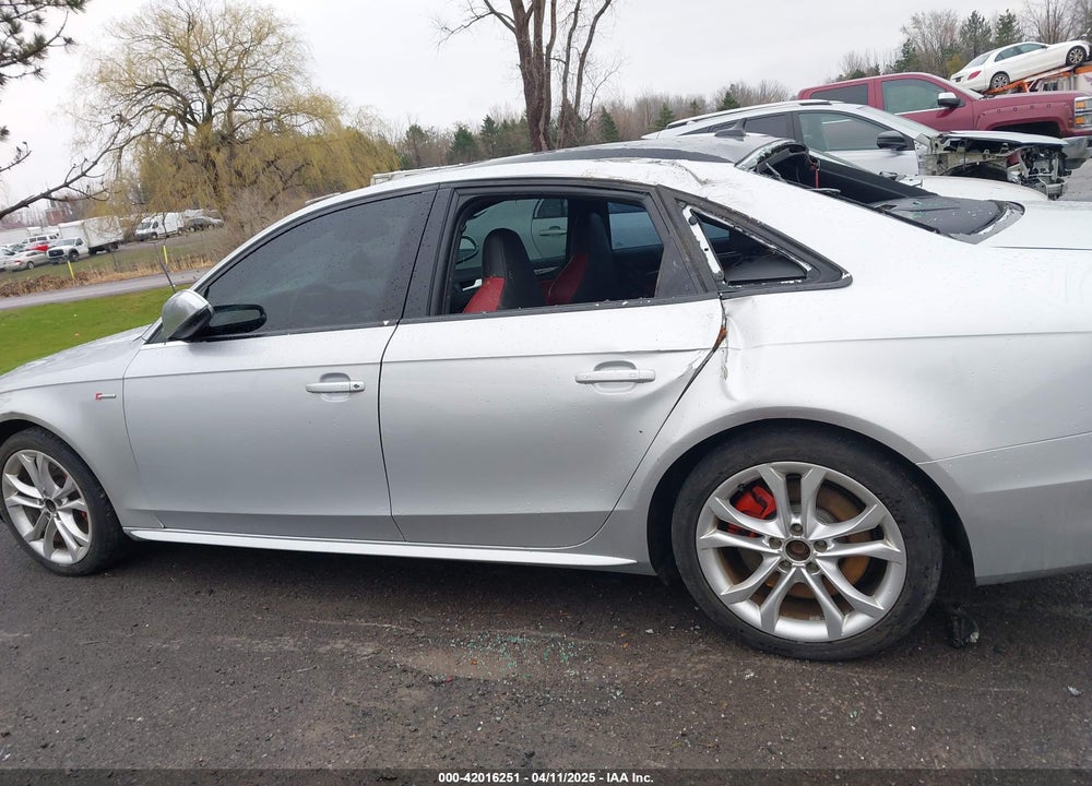 2013 AUDI S4 3.0T PREMIUM PLUS VIN: WAUBGAFL8DA096954