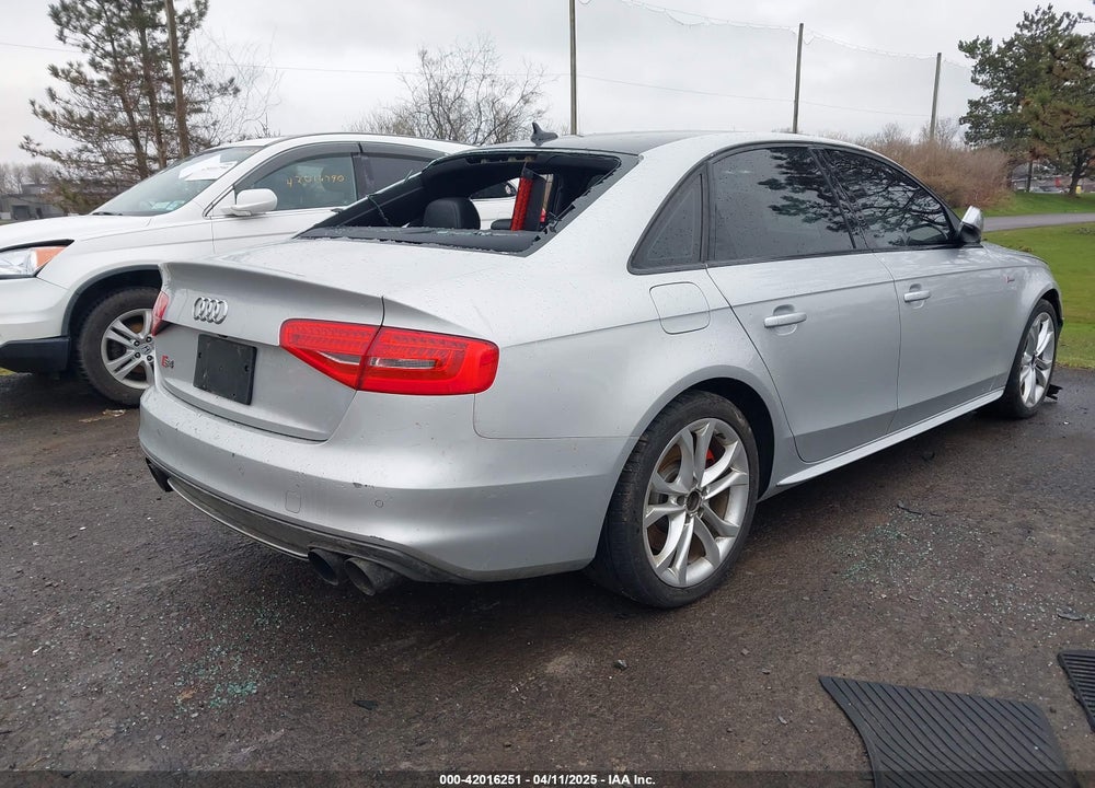 2013 AUDI S4 3.0T PREMIUM PLUS VIN: WAUBGAFL8DA096954