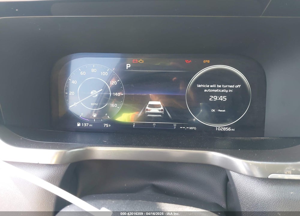 2022 KIA SORENTO SX PRESTIGE VIN: 5XYRK4LF1NG078345