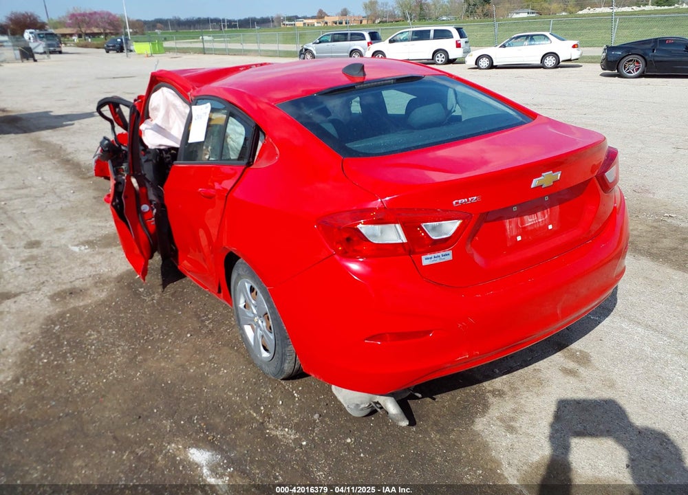 2017 CHEVROLET CRUZE LS AUTO VIN: 1G1BC5SM7H7168484
