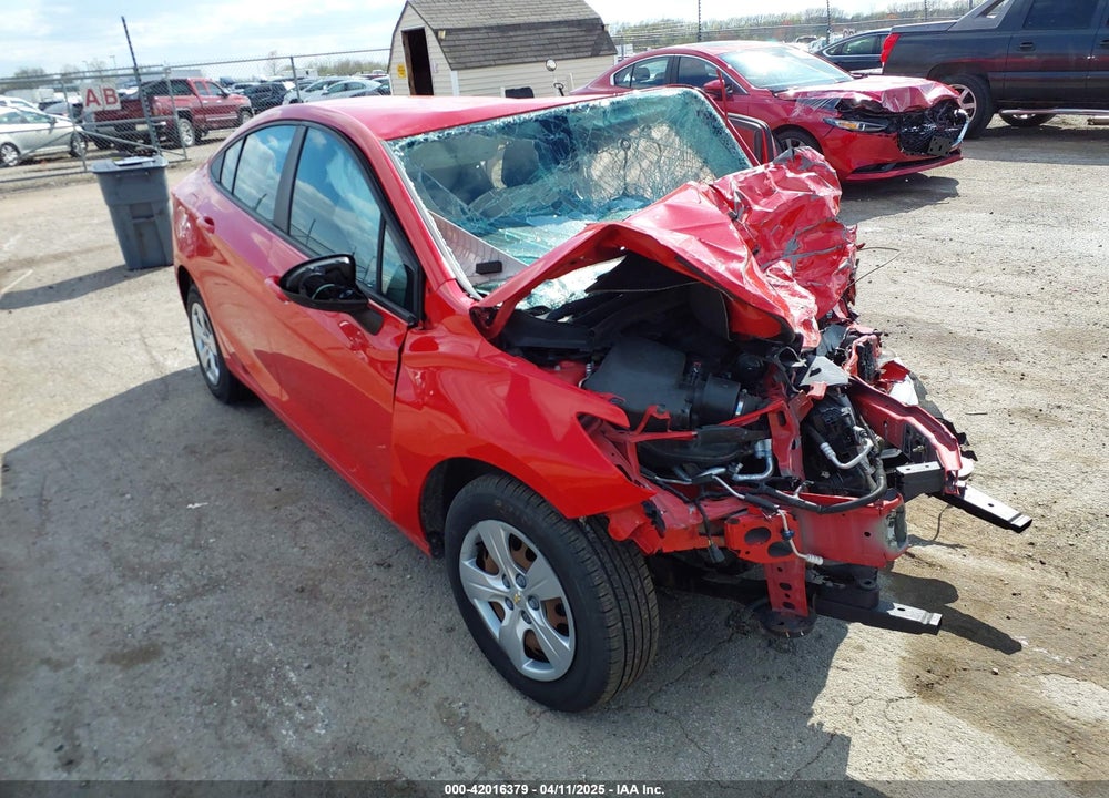 2017 CHEVROLET CRUZE LS AUTO VIN: 1G1BC5SM7H7168484