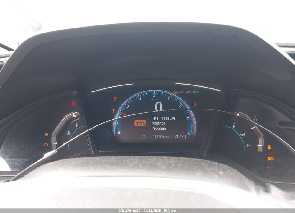 2019 HONDA CIVIC VIN: 2HGFC2F61KH570159