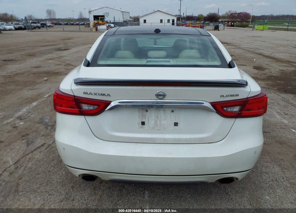 2016 NISSAN MAXIMA 3.5 PLATINUM VIN: 1N4AA6AP7GC400961