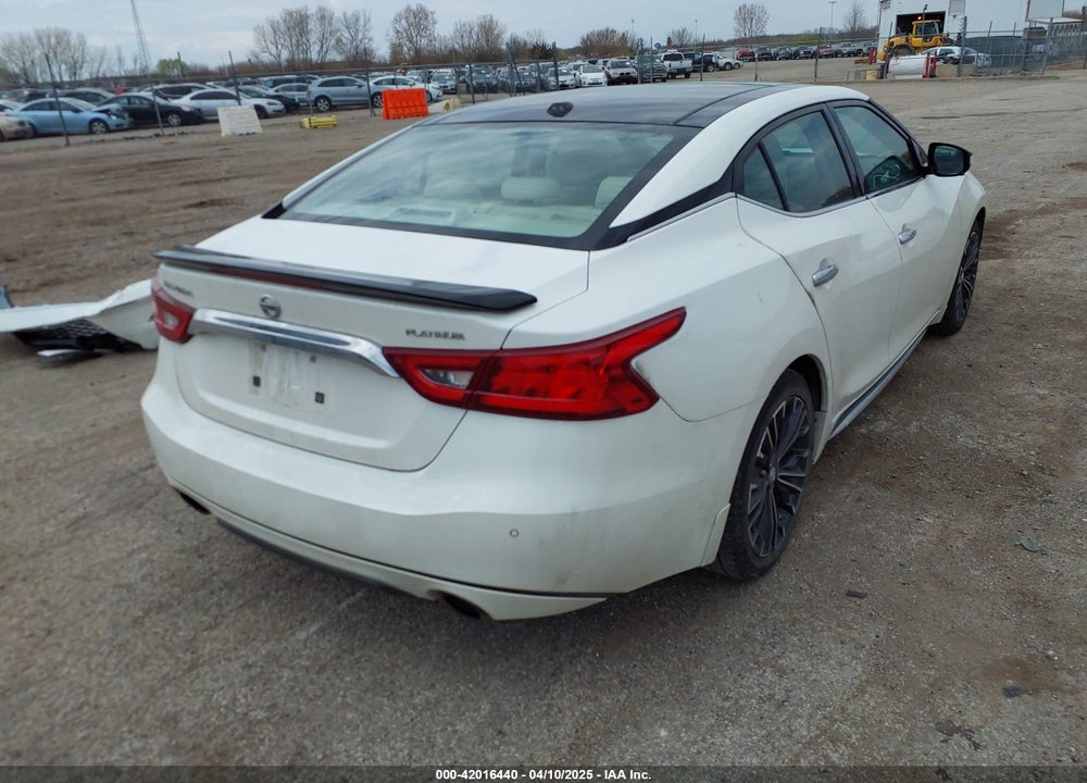 2016 NISSAN MAXIMA 3.5 PLATINUM VIN: 1N4AA6AP7GC400961