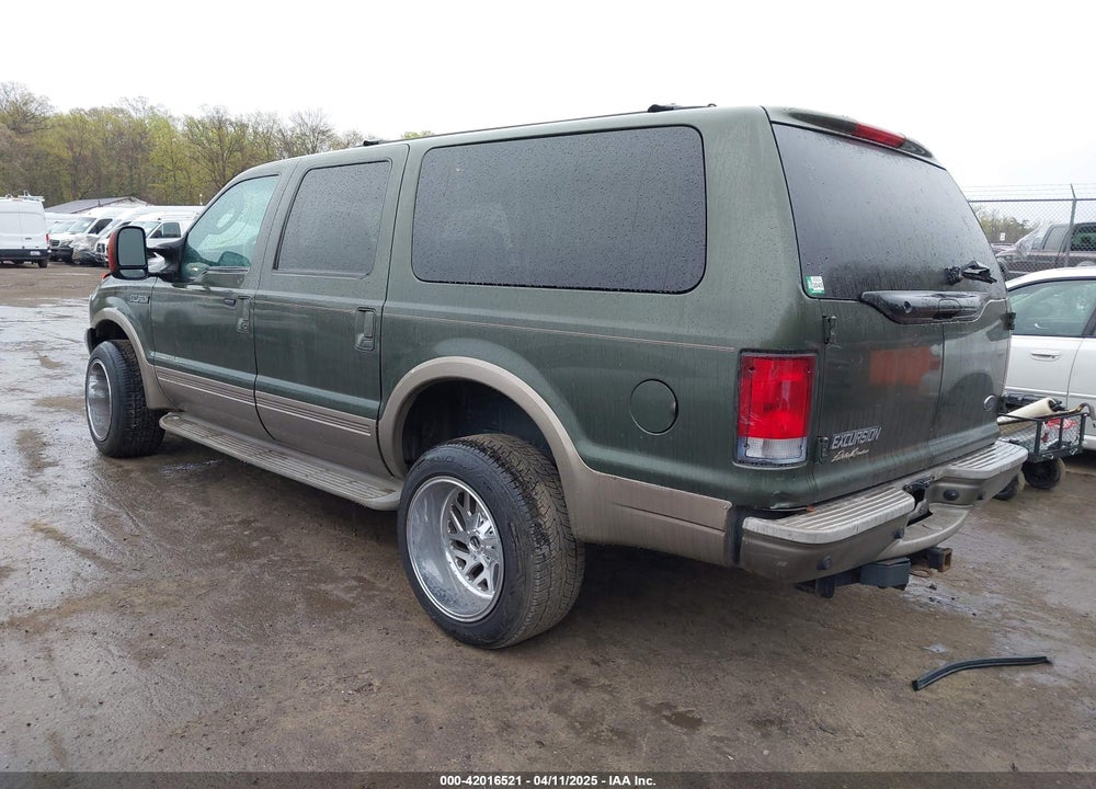 2003 FORD EXCURSION EDDIE BAUER VIN: 1FMSU45F93EA92116