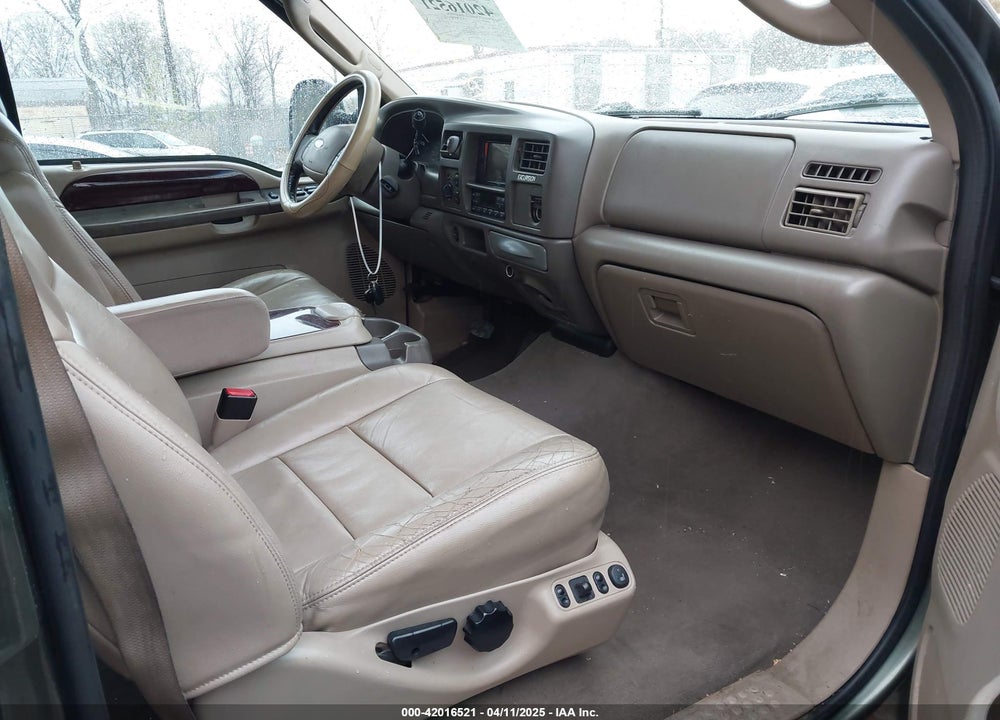 2003 FORD EXCURSION EDDIE BAUER VIN: 1FMSU45F93EA92116