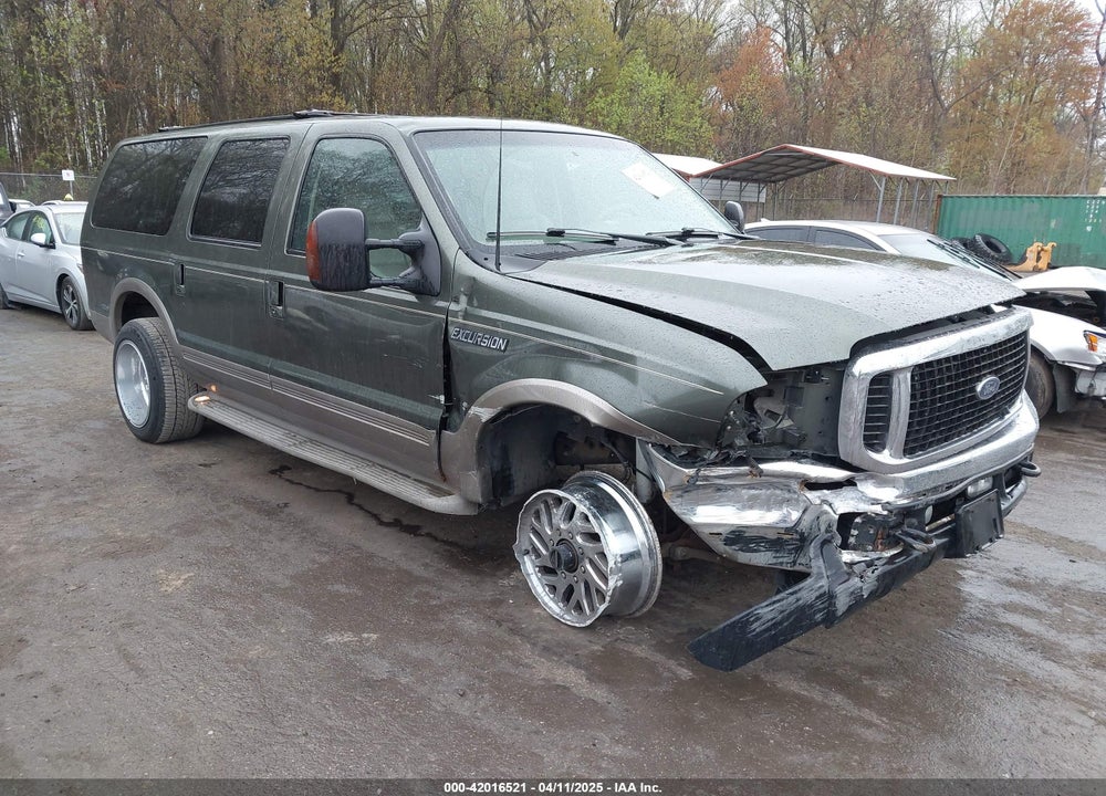 2003 FORD EXCURSION EDDIE BAUER VIN: 1FMSU45F93EA92116