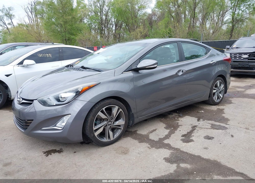2014 HYUNDAI ELANTRA VIN: 5NPDH4AE5EH517994