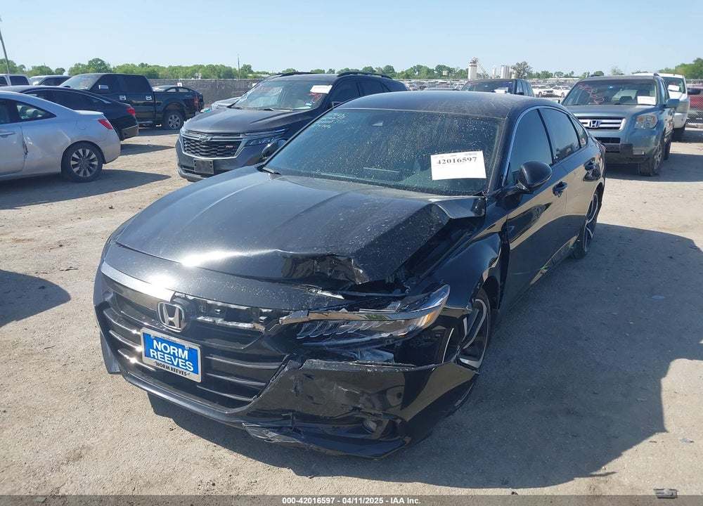2022 HONDA ACCORD VIN: 1HGCV1F38NA017685