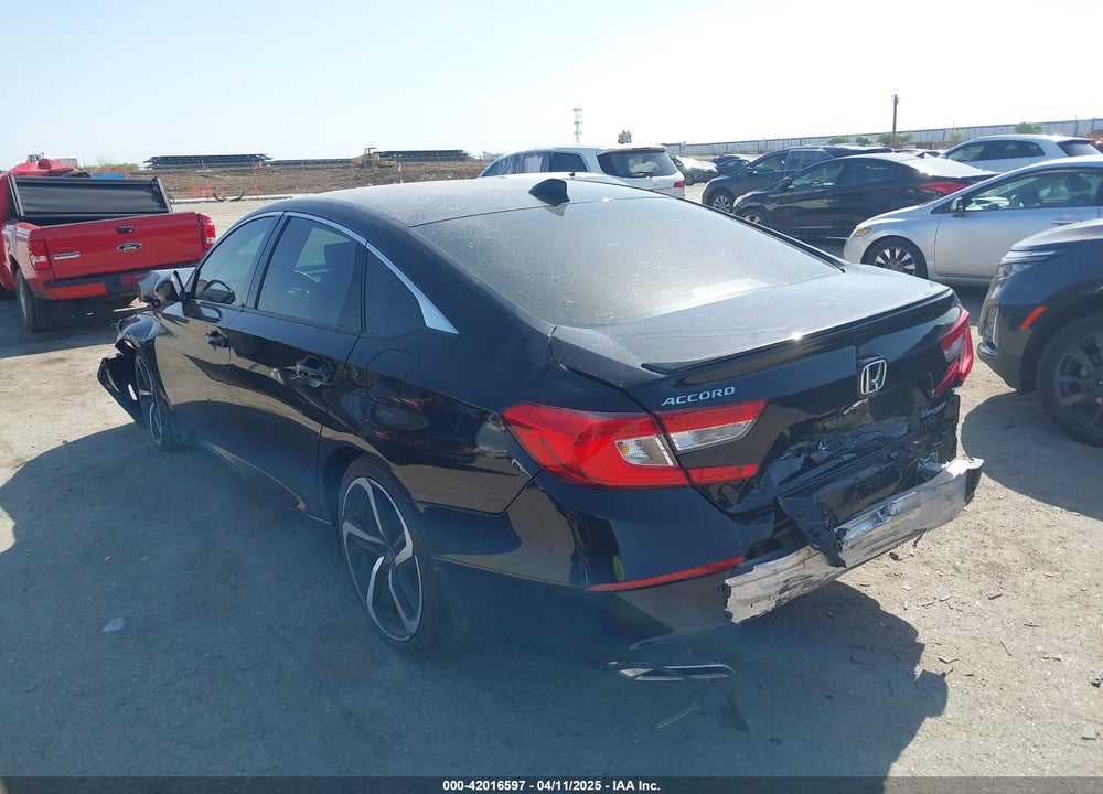 2022 HONDA ACCORD VIN: 1HGCV1F38NA017685