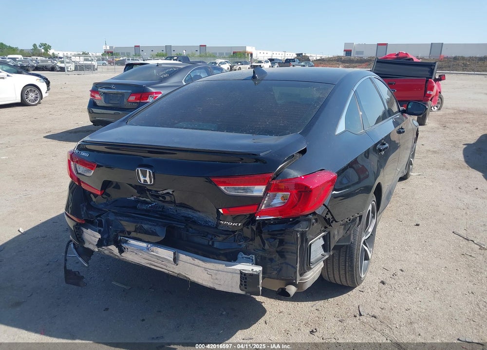 2022 HONDA ACCORD VIN: 1HGCV1F38NA017685