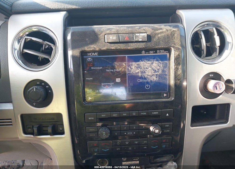 2012 FORD F-150 VIN: 1FTFW1EF6CFA70342
