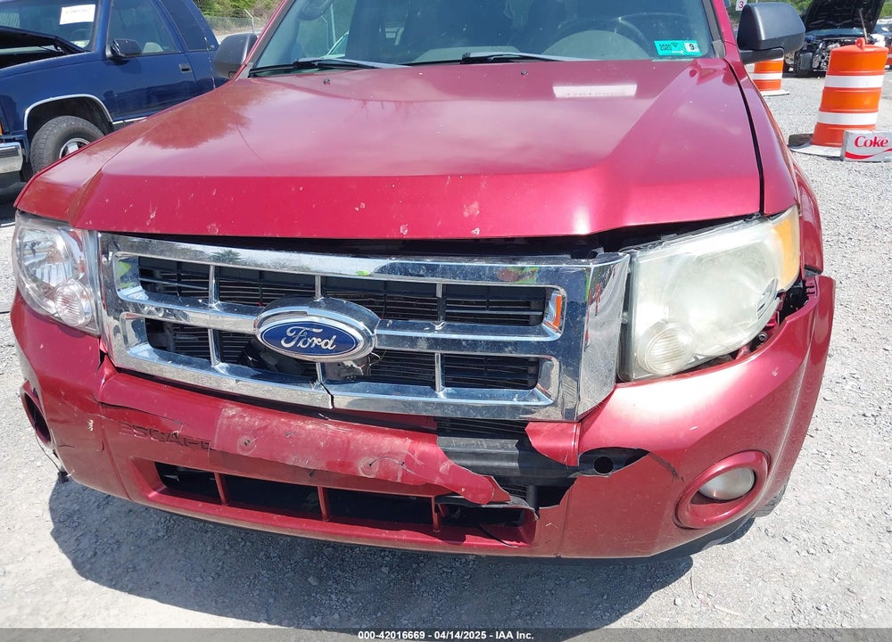 2012 FORD ESCAPE XLT VIN: 1FMCU9D75CKB27649