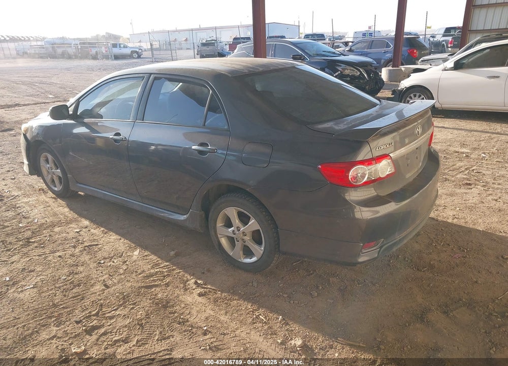 2011 TOYOTA COROLLA S VIN: 2T1BU4EE6BC695957